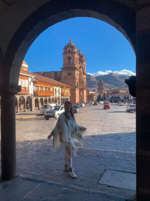 Exploring the streets of Cusco, Peru